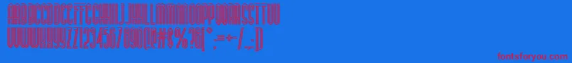 fuente Buenos – Fuentes Rojas Sobre Fondo Azul