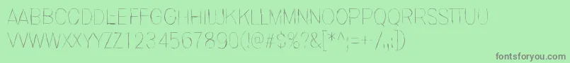 More about InvisiblerrorFast Font InvisiblerrorFast Font – Gray Fonts on Green Background