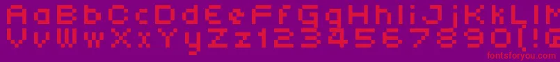 Lisätietoja Atomics-fontista Atomics-fontti – punaiset fontit violetilla taustalla