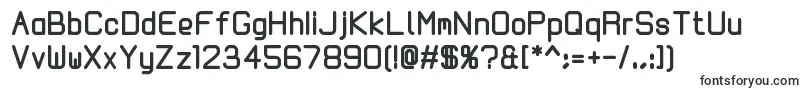 Шрифт Kallio200 – рубленные шрифты