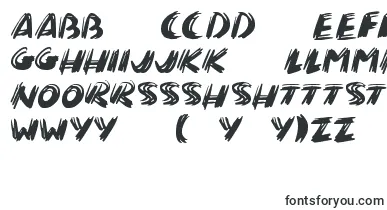 Brushalot font – hausa Fonts