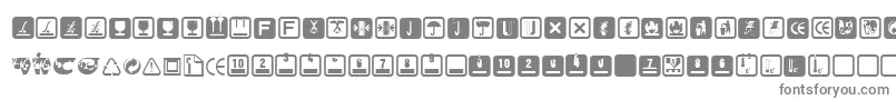 フォントNotice – 白い背景に灰色の文字
