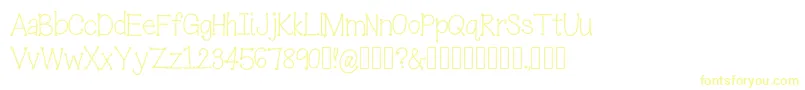 IceCreamSandwich Font – Yellow Fonts