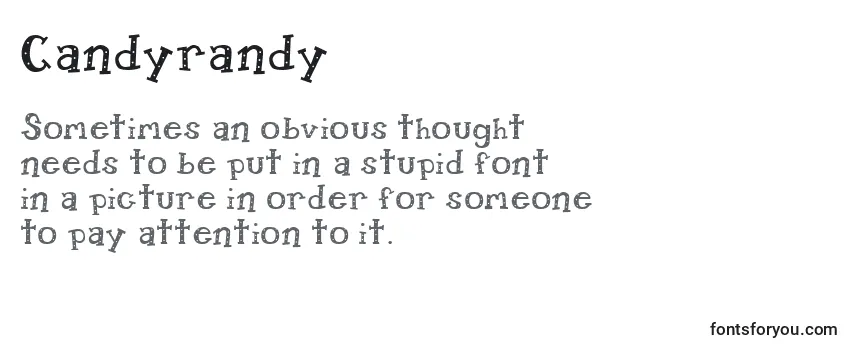 Candyrandy-fontti