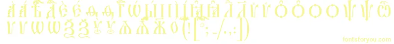 IrmologionCapsUcsSpacedout Font – Yellow Fonts