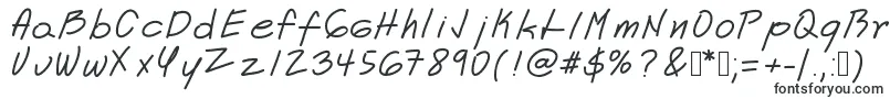 Шрифт Astrid – рукописные шрифты