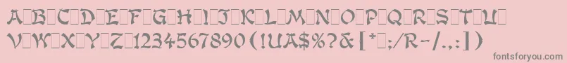 Más sobre la fuente KanbanLetPlain.1.0 fuente KanbanLetPlain.1.0 – Fuentes Grises Sobre Fondo Rosa