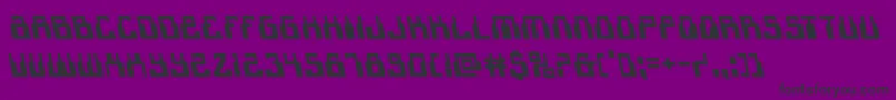 1968odysseyleft Font – Black Fonts on Purple Background