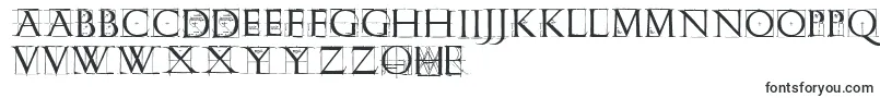 Шрифт Romangridcaps – шрифты для фраз