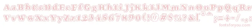 Vtcfuzzypunkyslippers Font – Pink Fonts