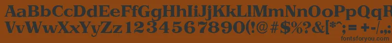 More about PriamosserialXboldRegular Font PriamosserialXboldRegular Font – Black Fonts on Brown Background