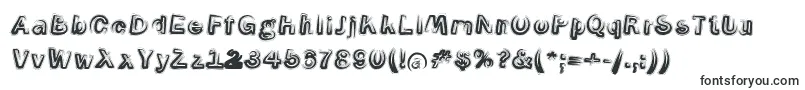 SmokeContourItalic Font – Blurry Fonts