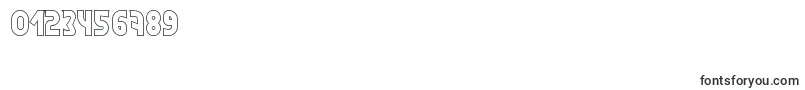 GraphismeHollow Font – Fonts for Numbers and Digits