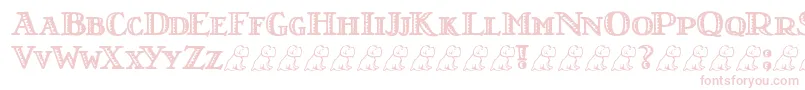 Подробнее о шрифте LtNutshellLibrary Шрифт LtNutshellLibrary – розовые шрифты