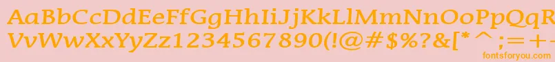 More about MirrorBold Font MirrorBold Font – Orange Fonts on Pink Background