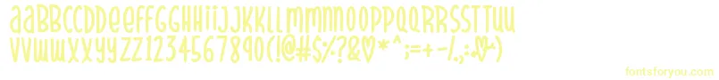 More about SparklyHearts Font SparklyHearts Font – Yellow Fonts