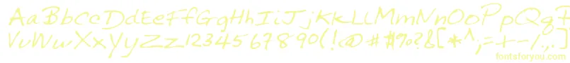 SonniRegular Font – Yellow Fonts