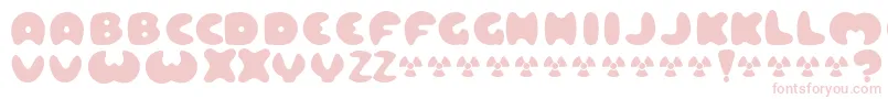 Lard ffy Font – Pink Fonts on White Background