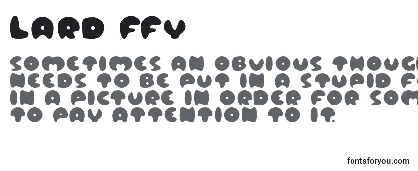 Lard ffy Font