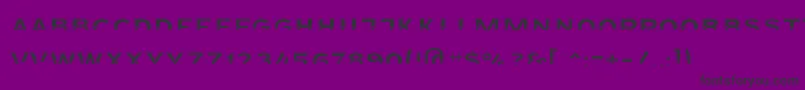 Agreloyint3 Font – Black Fonts on Purple Background