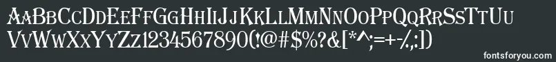 AAlgeriuscapsnr Font – White Fonts
