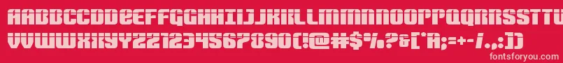 Nightwraithlaser Font – Pink Fonts on Red Background