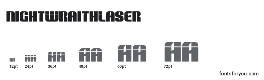 Nightwraithlaser Font Sizes