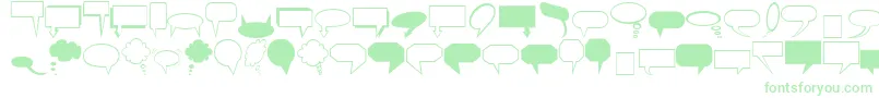 Carrballoons Font – Green Fonts