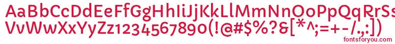 CapriolaRegular Font – Red Fonts