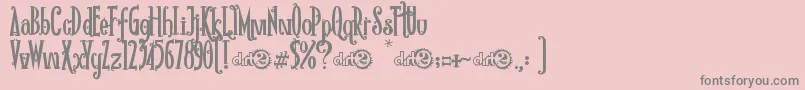 RioFrescataDemo Font – Gray Fonts on Pink Background