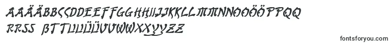 Bushidobi Font – German Fonts