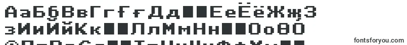 フォントRetrovilleNc – バシキール文字