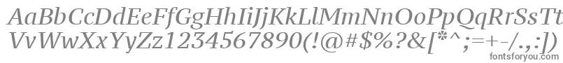 Шрифт Ptz56fW – серые шрифты