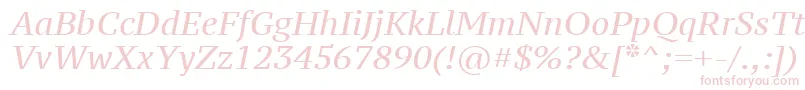 Ptz56fW Font – Pink Fonts on White Background