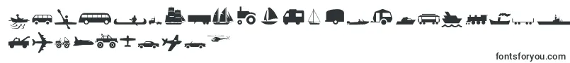 Transportmt-fontti – Fontit Adobe Indesignille