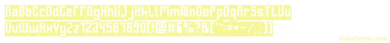 DayakShieldInverse Font – Yellow Fonts