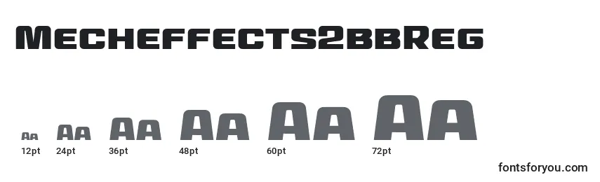 Mecheffects2bbReg Font Sizes