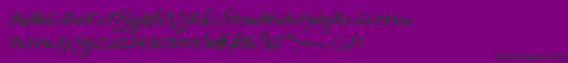 Valleyforgebi Font – Black Fonts on Purple Background