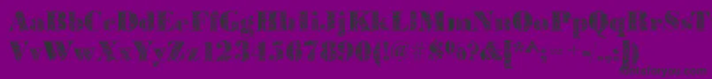 En savoir plus sur la police Bodoniplant2Regular Police Bodoniplant2Regular – polices noires sur fond violet