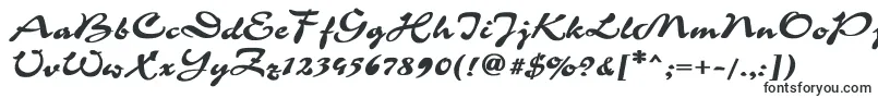 Шрифт Corrida1 – художественные шрифты