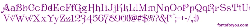 Ametist Font – Purple Fonts