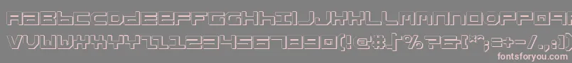 Stuntv2s Font – Pink Fonts on Gray Background