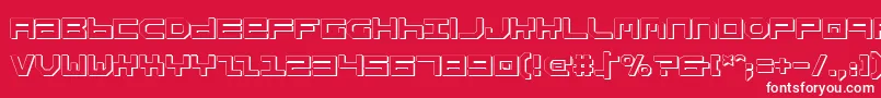 Stuntv2s Font – White Fonts on Red Background