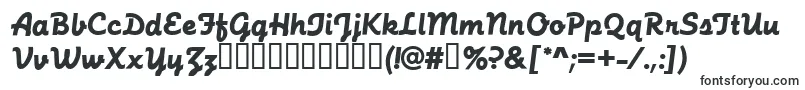 FunctionScriptRegular Font – Black Fonts on White Background