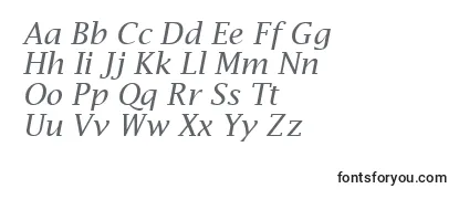 LucidaFaxItalic Font
