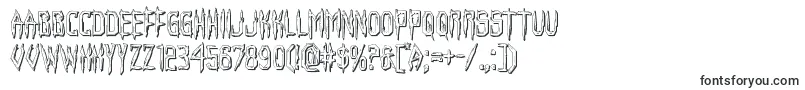 Шрифт Horroroid3D – 3D шрифты