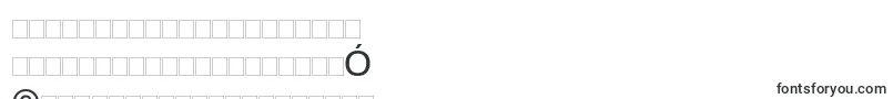 フォントPragmaticaatt – バシキール文字