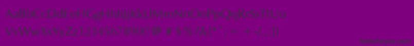 Exylec Font – Black Fonts on Purple Background