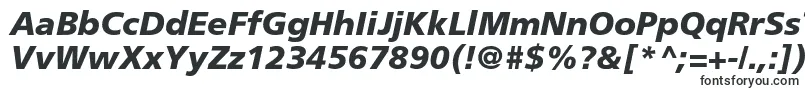 FrutigerLt76BlackItalic Font – Fonts Starting with F