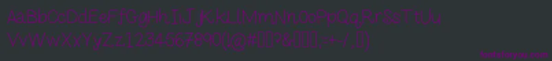 Monkeybutt2 Font – Purple Fonts on Black Background